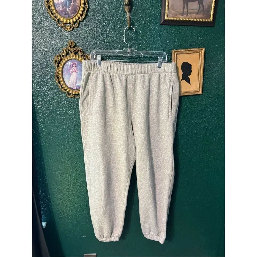 GAP GRAY JOGGERS SZ WOMENS XL COTTON